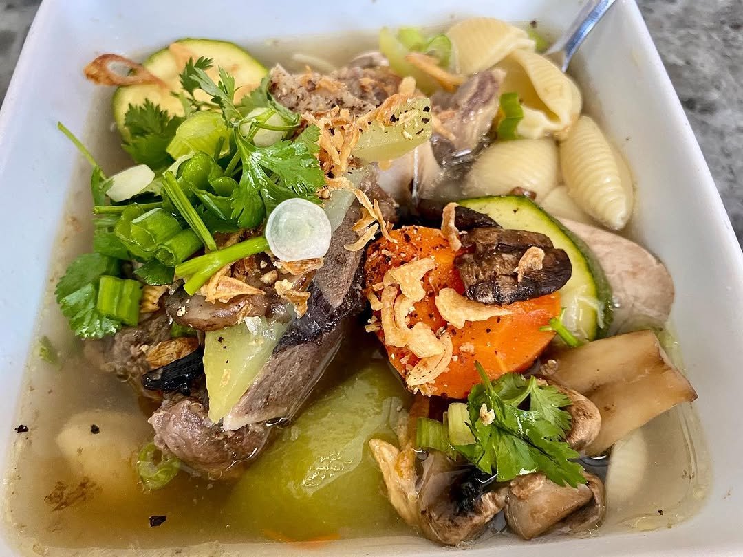 homecook_recipe 게시물 이미지: Shell 🐚 pasta VEGE soup! Perfect for a hang...