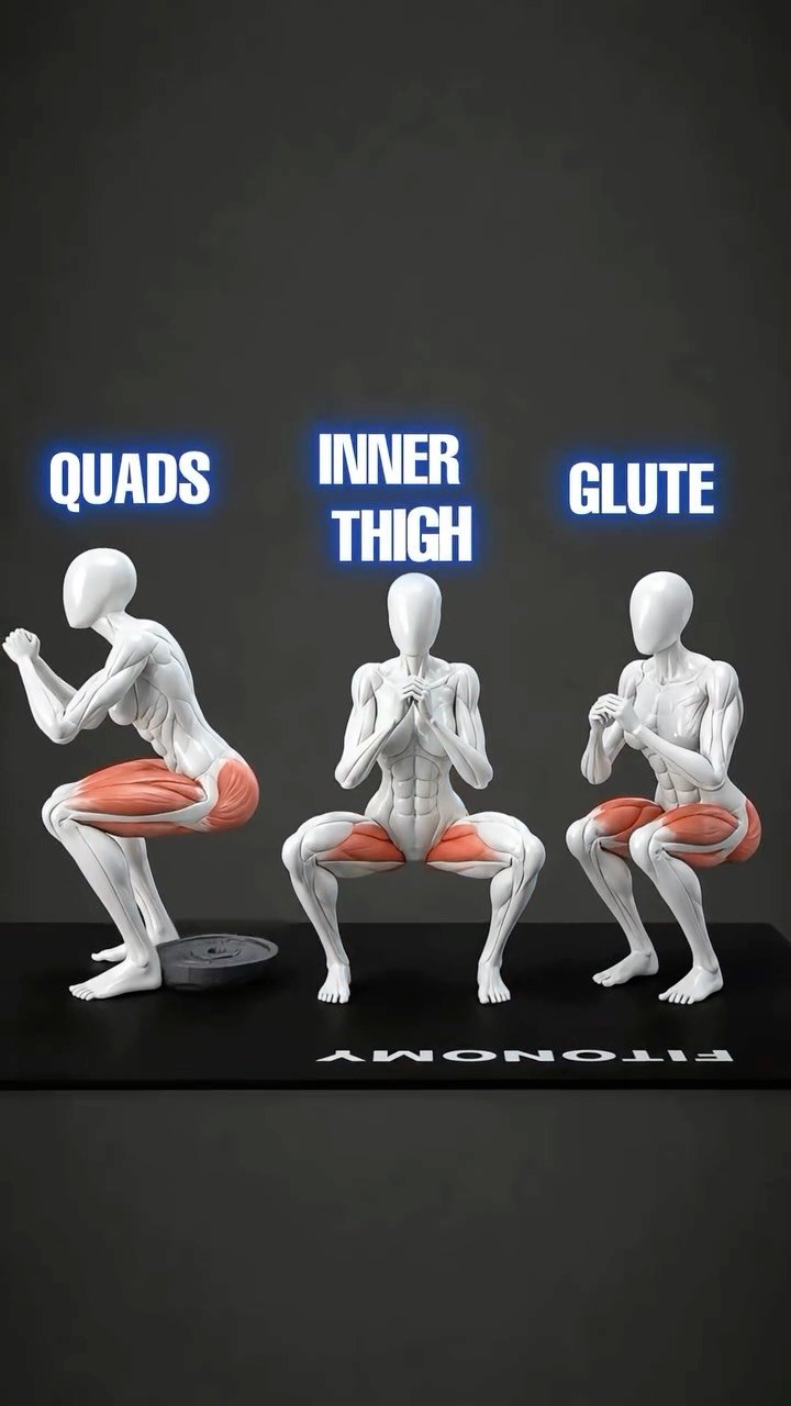 homesquatguide 게시물 이미지: Same squat. You choose the target.

You don’t...