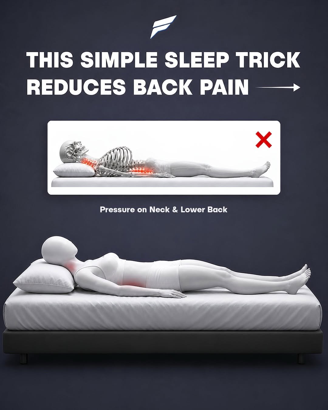 homesquatguide 게시물 이미지: Your sleeping position can either reduce...