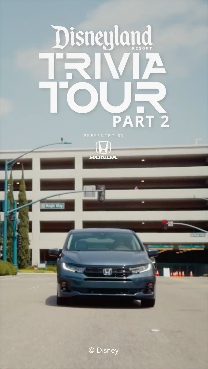 honda 게시물 이미지: Disneyland fans, this one should be easy......