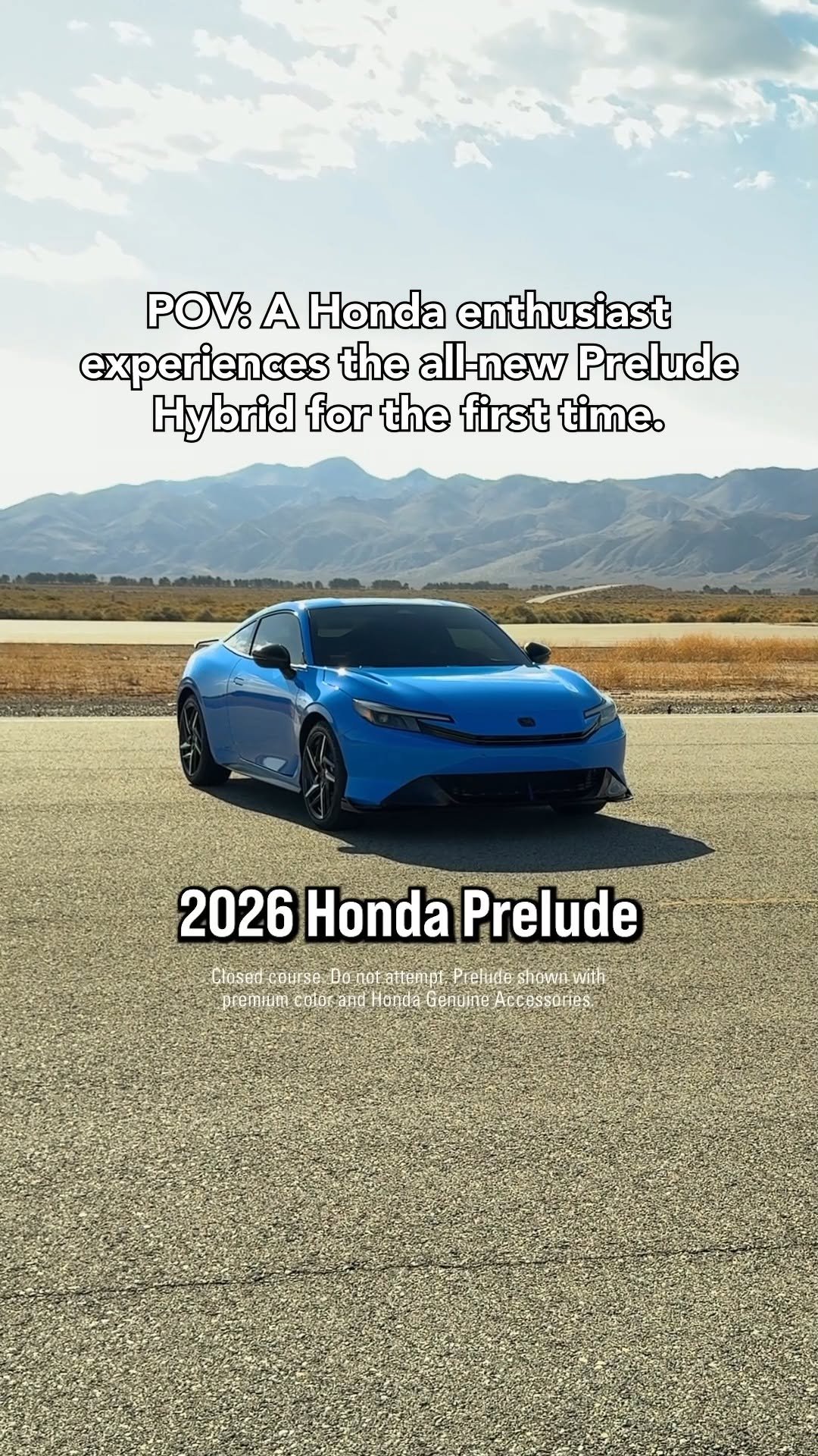 honda 게시물 이미지: Iconic style meets pure fun. The all-new 2026...