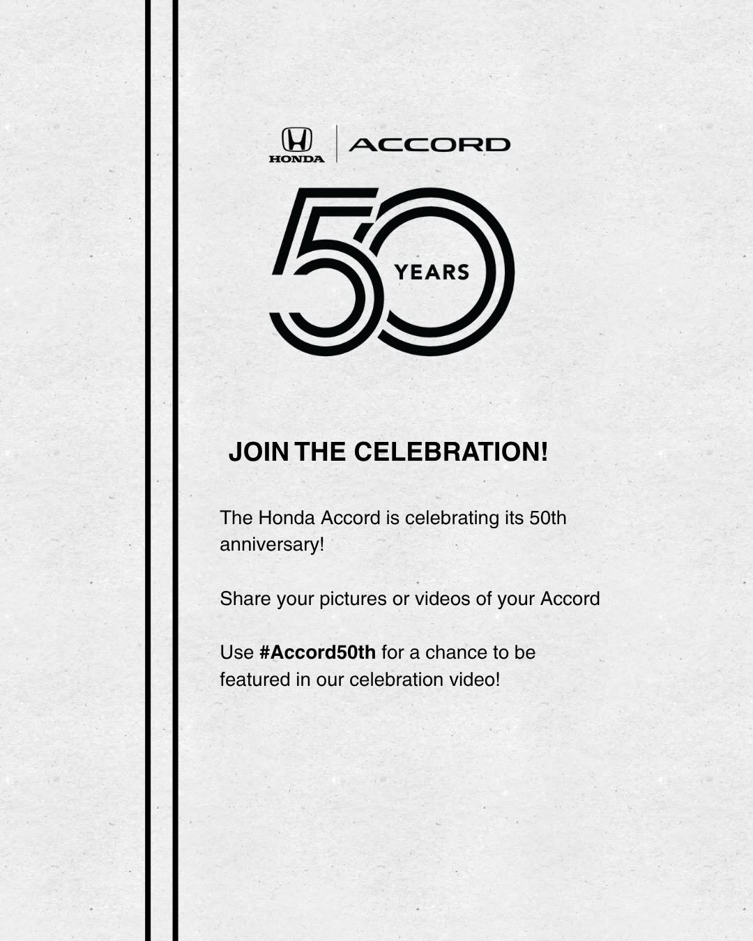 honda 게시물 이미지: 50 years of the Honda Accord deserves a big...