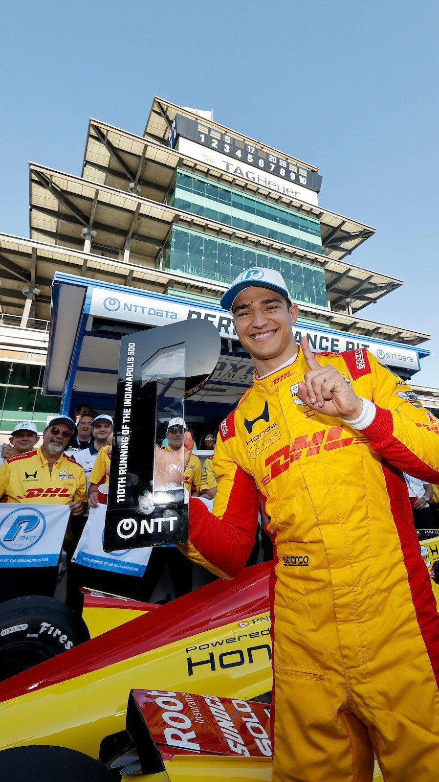 honda 게시물 이미지: The No. 10 Honda-powered IndyCar puts Honda on...