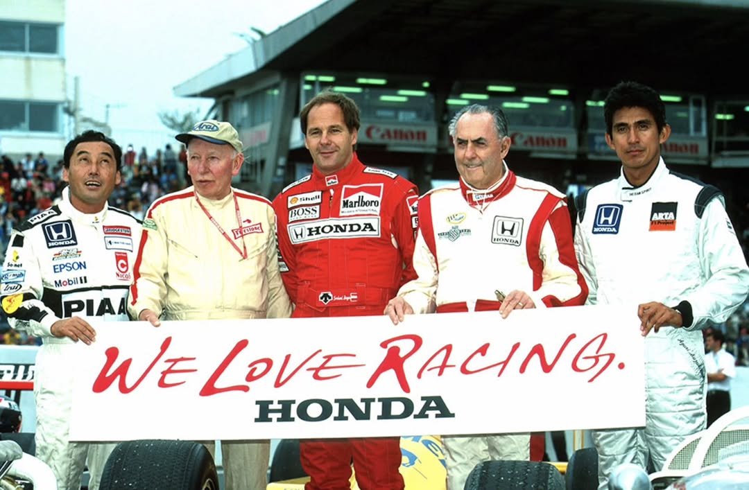 Photo by Honda Racing F1 on November 15, 2025. May be an image of ‎racing vehicles, race car and ‎text that says '‎fraD PICA 200 Senet قي ไทยน Marlboro rinelt BOSS HONDA อปอน NICOS E መም H HONDA HONDA ARTA ع SONDA 건이 し EPSON Mobili PIAA WELOVERACING. WE LOVE RACING. HONDA‎'‎‎.