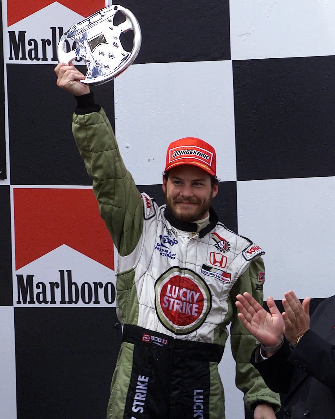 hondaracingf1 게시물 이미지: Catalunya, 2001. BAR’s first trip to the...