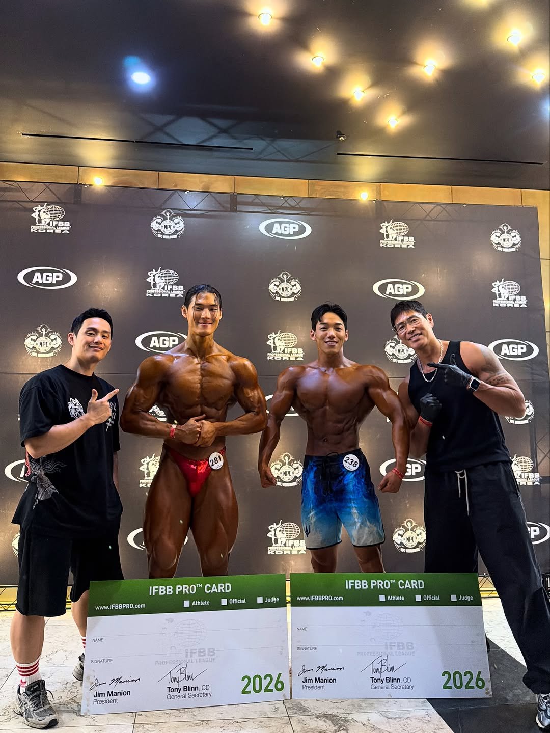 hong_junyoung_a1 게시물 이미지: .
도황이 @icandohwang , 건호 @kunho__song  IFBB PRO...