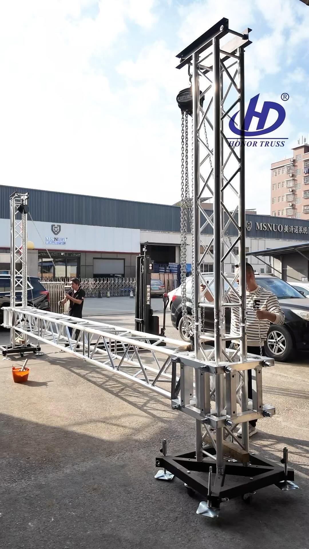 honortruss.sunny 게시물 이미지: Black color cover for truss #trusscover #truss...