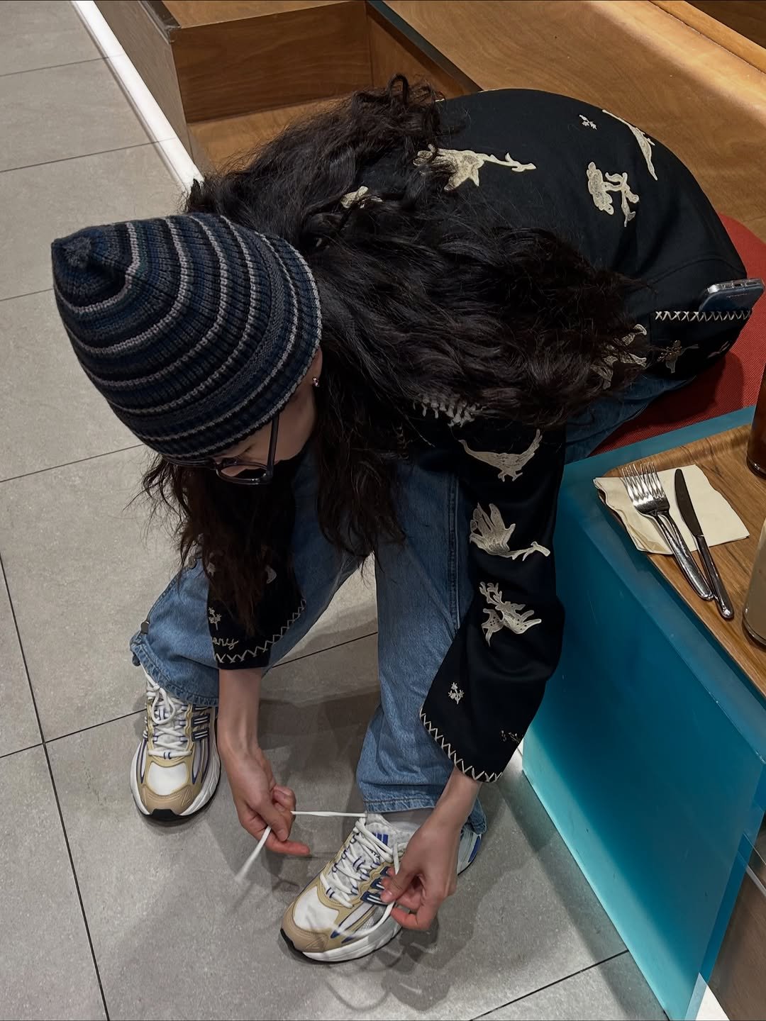 Photo by Hoyeon on November 23, 2025. May be an image of sneakers and text.