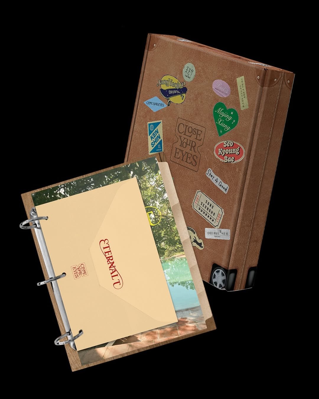 Photo shared by hooyounghoo on June 21, 2025 tagging @choibird_, and @coi_g. May be an image of diary, book, mouse pad, card, clipboard, binder and text.