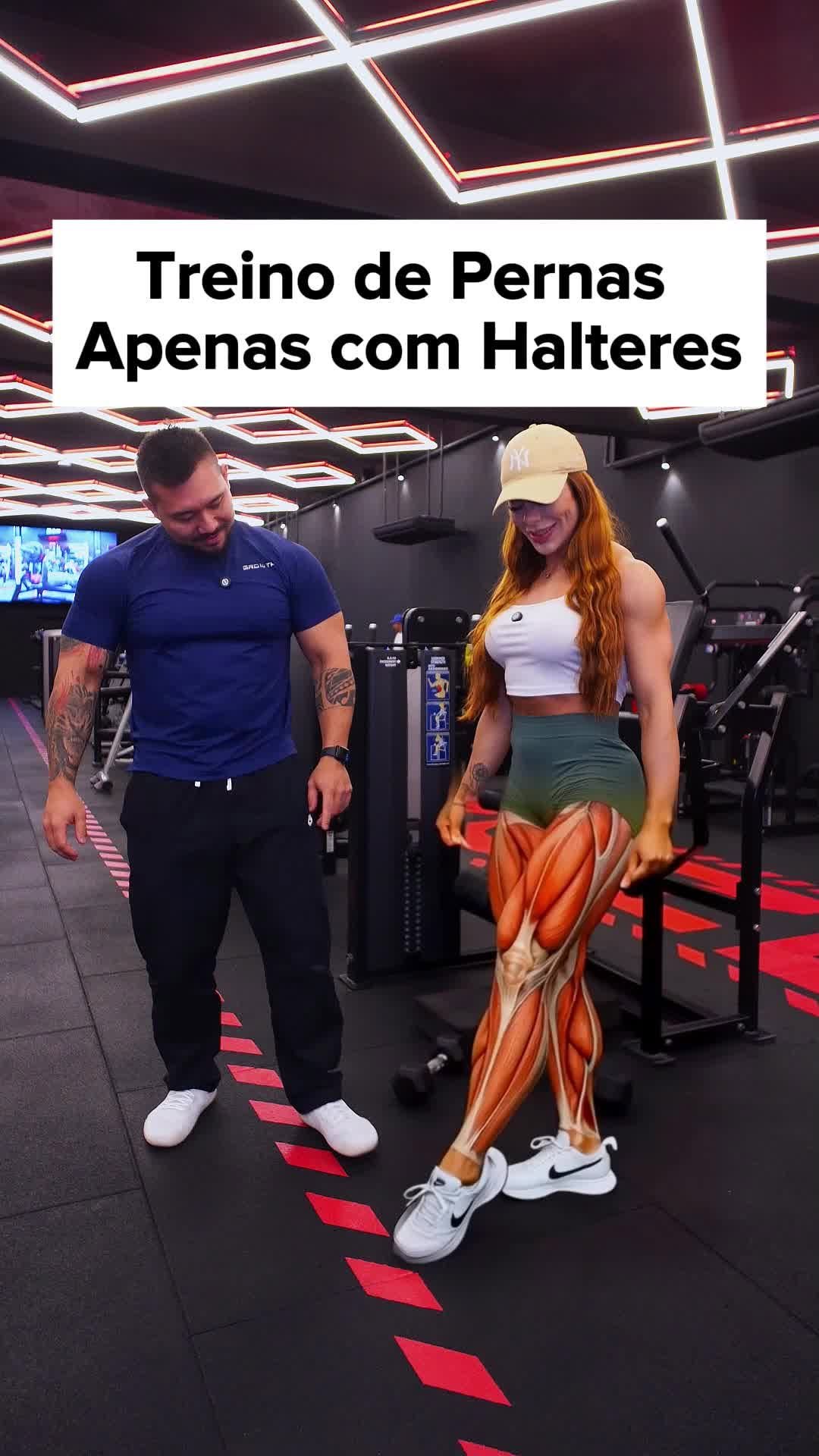 hosaka___ 게시물 이미지: Só com halteres dá pra destruir o...