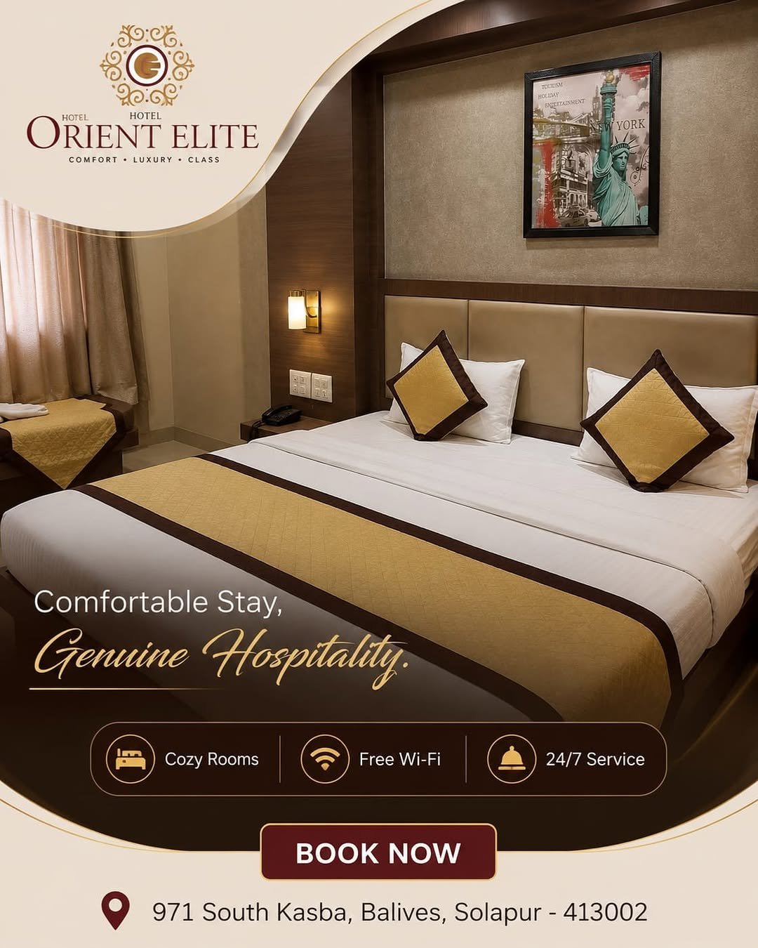 hotelorientelite 게시물 이미지: Step into a world of warmth, comfort, and...