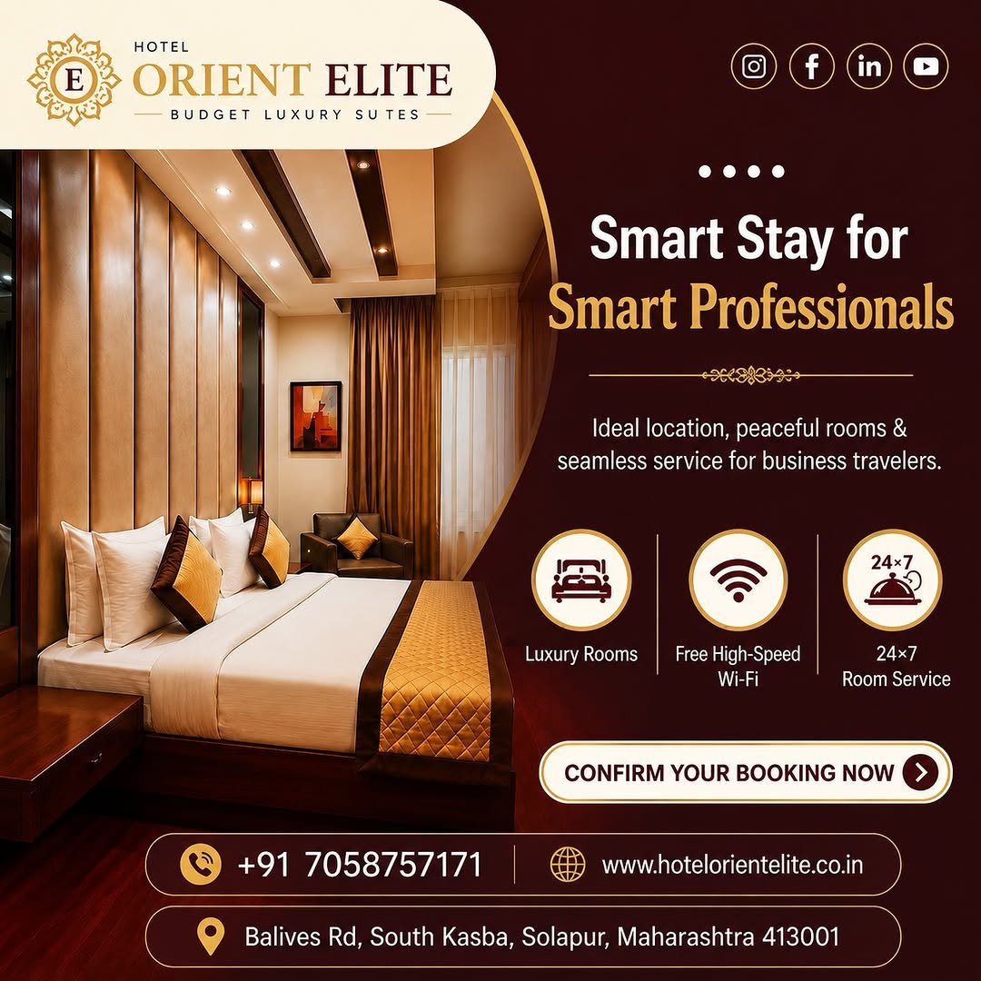 hotelorientelite 게시물 이미지: Smart Stay for Smart Professionals 

Business...