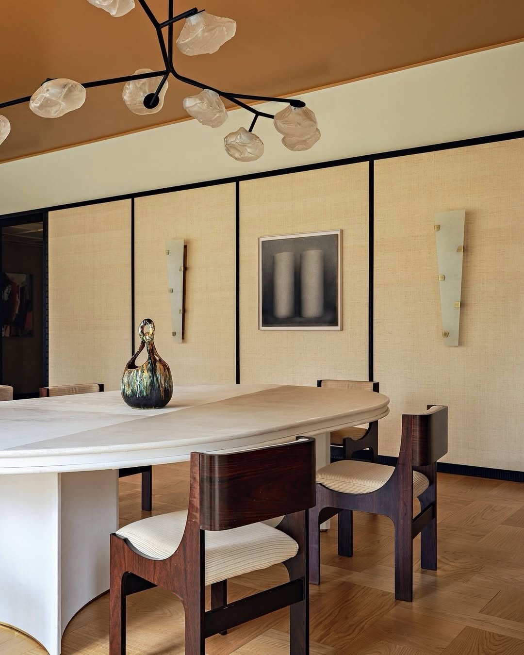 Photo shared by HPIX 에이치픽스 on April 28, 2026 tagging @volkerhaug. May be an image of table, dining table, indoors and text.