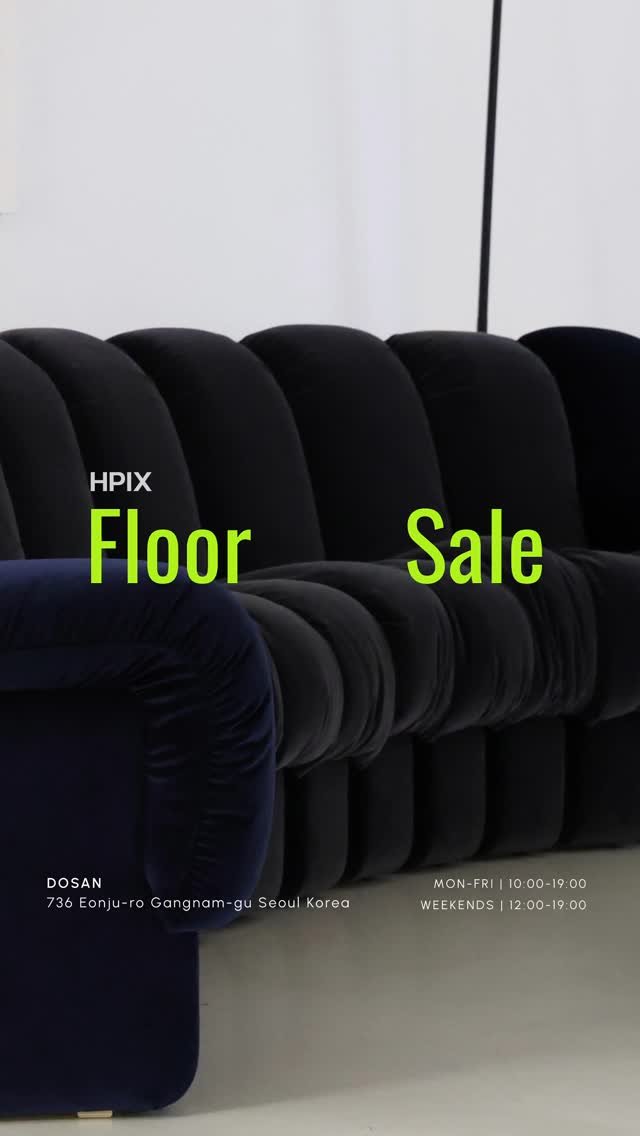 hpix_official 게시물 이미지: [FLOOR SALE]

연말을 앞둔 지금, 
에이치픽스의 플로어 세일이...