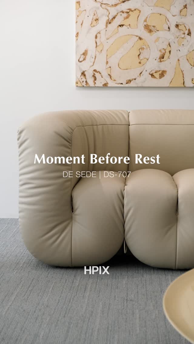 hpix_official 게시물 이미지: [MOMENT BEFORE REST] 
DE SEDE | DS-707
깊은 쉼을...