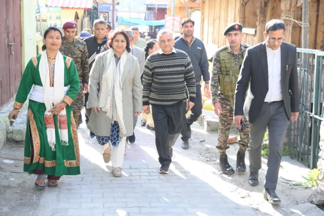 Photo by HQ IDS India Official Account on April 16, 2026. May be an image of one or more people, people standing, military uniform and text.