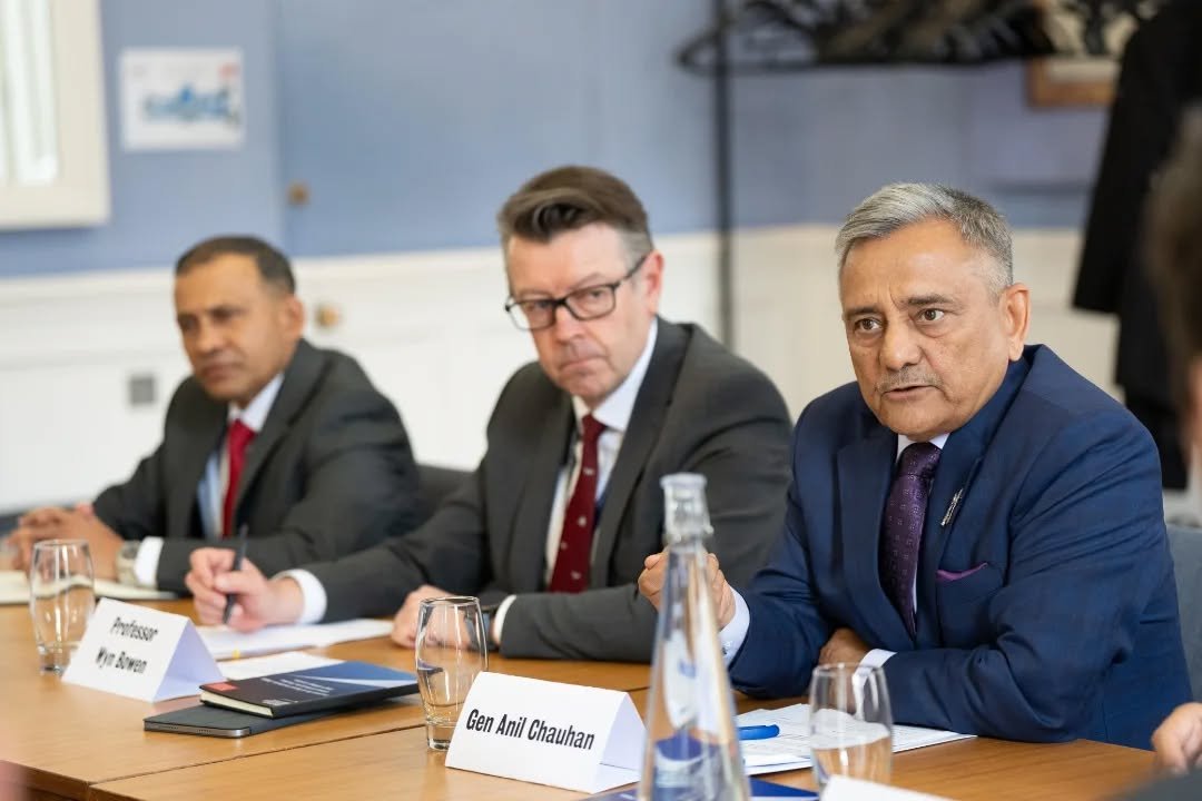 Photo by HQ IDS India Official Account on April 20, 2026. May be an image of one or more people and text.