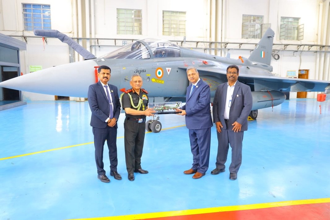 Photo shared by HQ IDS India Official Account on February 17, 2026 tagging @pibindia, @airnewsalerts, @indianairforce, @ptinews_multimedia, @indianarmy.adgpi, @indiannavy, @ddnews_official, @ani_trending, and @hal.co.in. May be an image of helicopter and text.