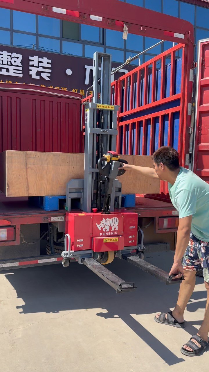 huahuawangwang 게시물 이미지: easy loading #fengniu #logistics #truck...