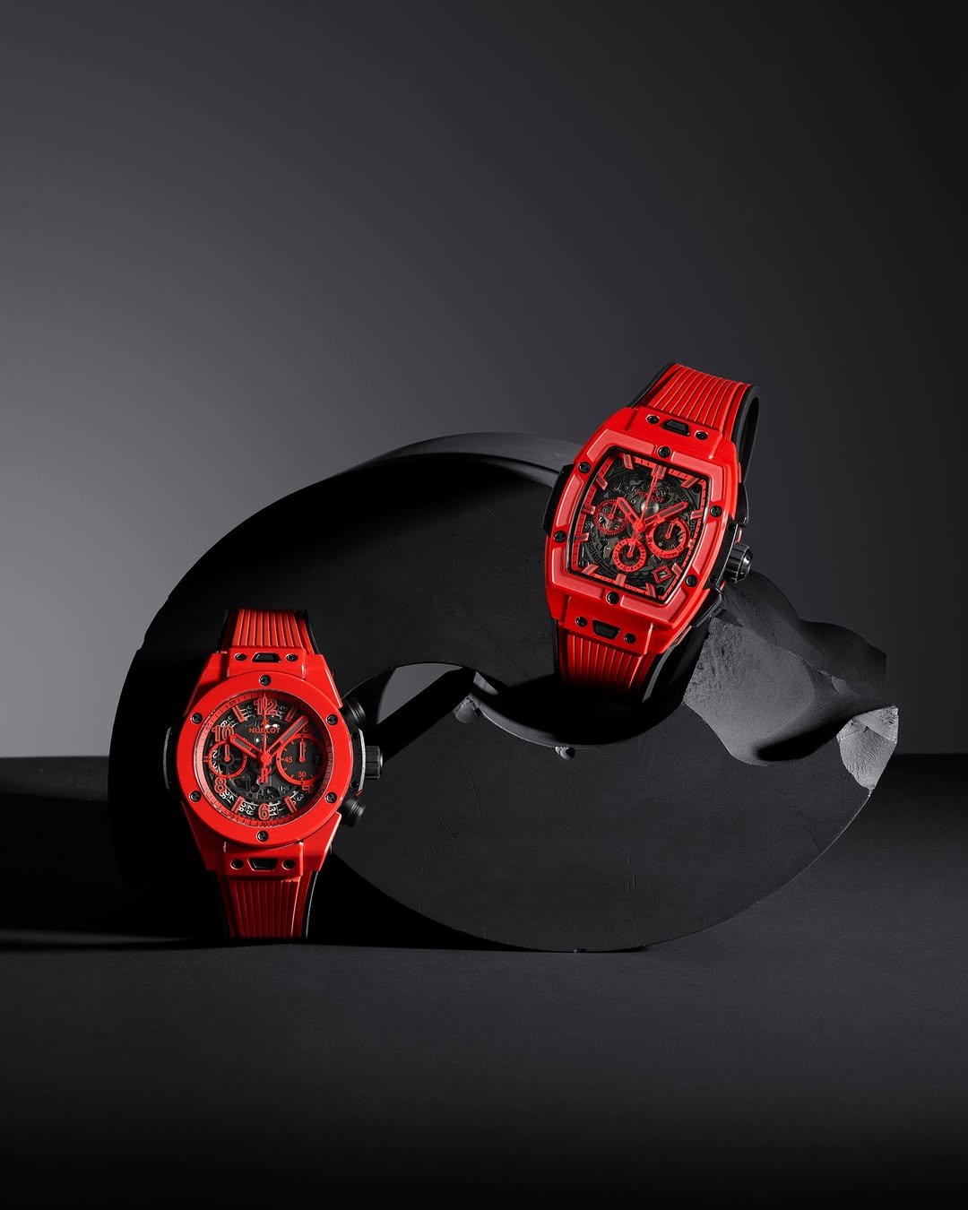 Photo by Hublot on March 26, 2026. May be an image of wrist watch, strap and text.