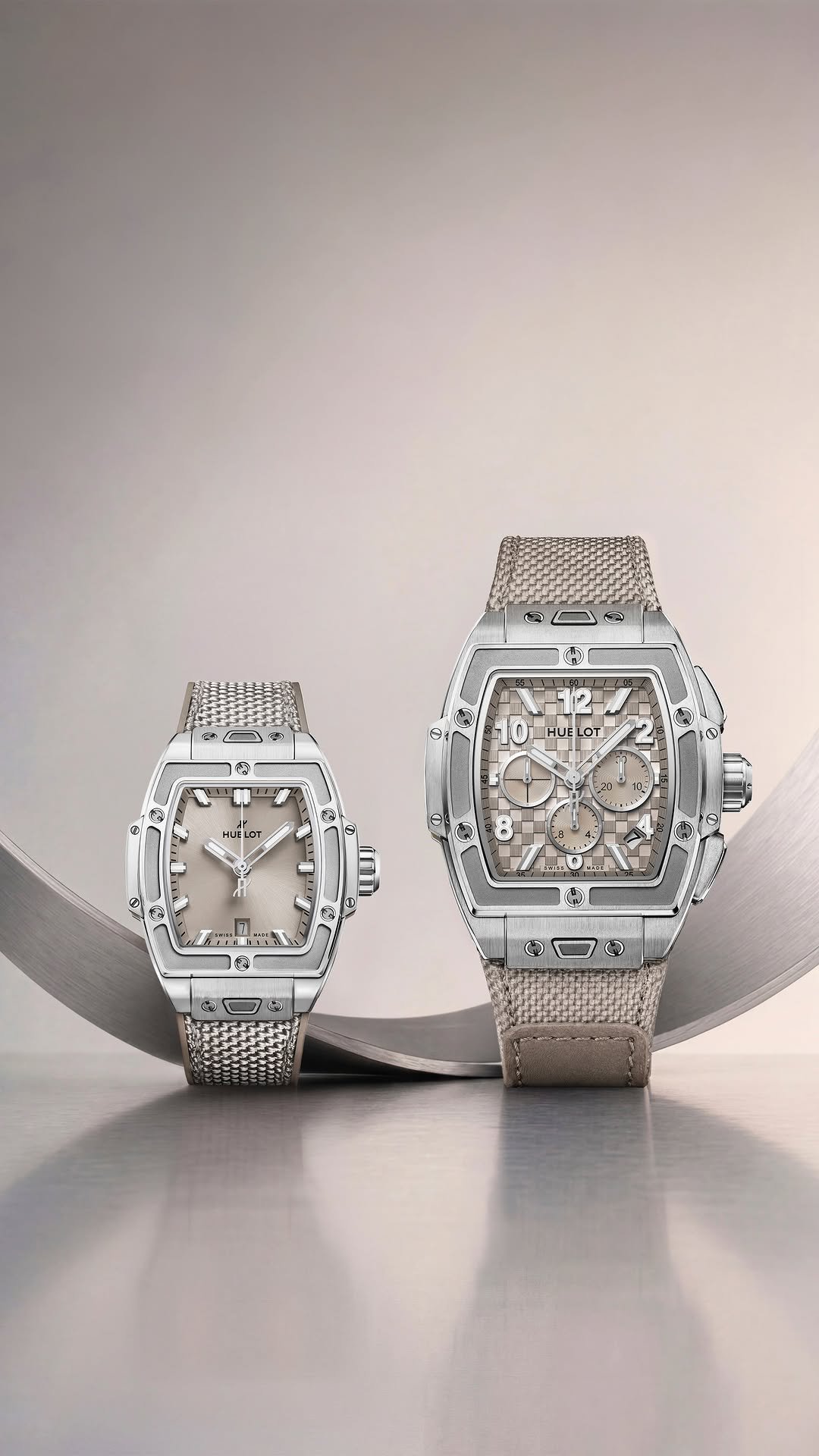 hublot 게시물 이미지: Two expressions of the same spirit. For him...
