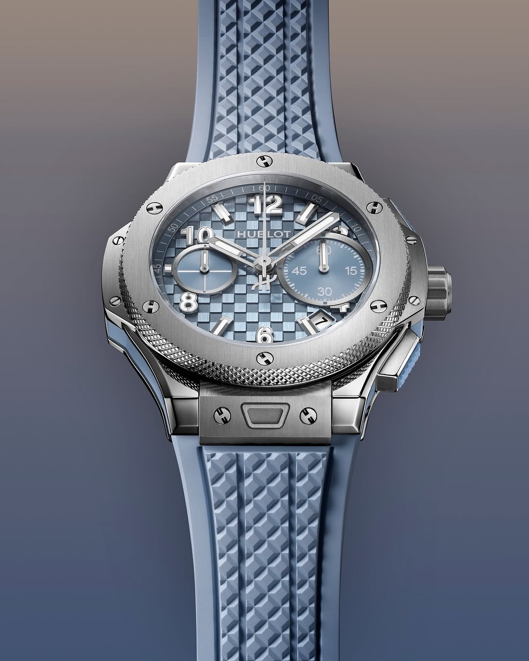 Photo by Hublot on March 19, 2026. May be an image of wrist watch, strap and text.