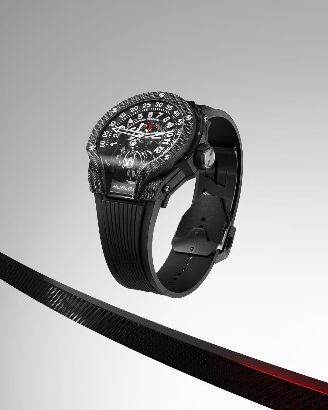 Photo by Hublot on March 28, 2026. May be an image of ‎digital watch, timer, strap and ‎text that says '‎20 25 25 S AL 焼 0 RCC 春 05 05 人 K 00 ب ન HUBLOT‎'‎‎.