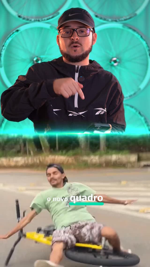 hudsonudg 게시물 이미지: CAPOTE RIMADO 16, só queda boa no grau de bike...