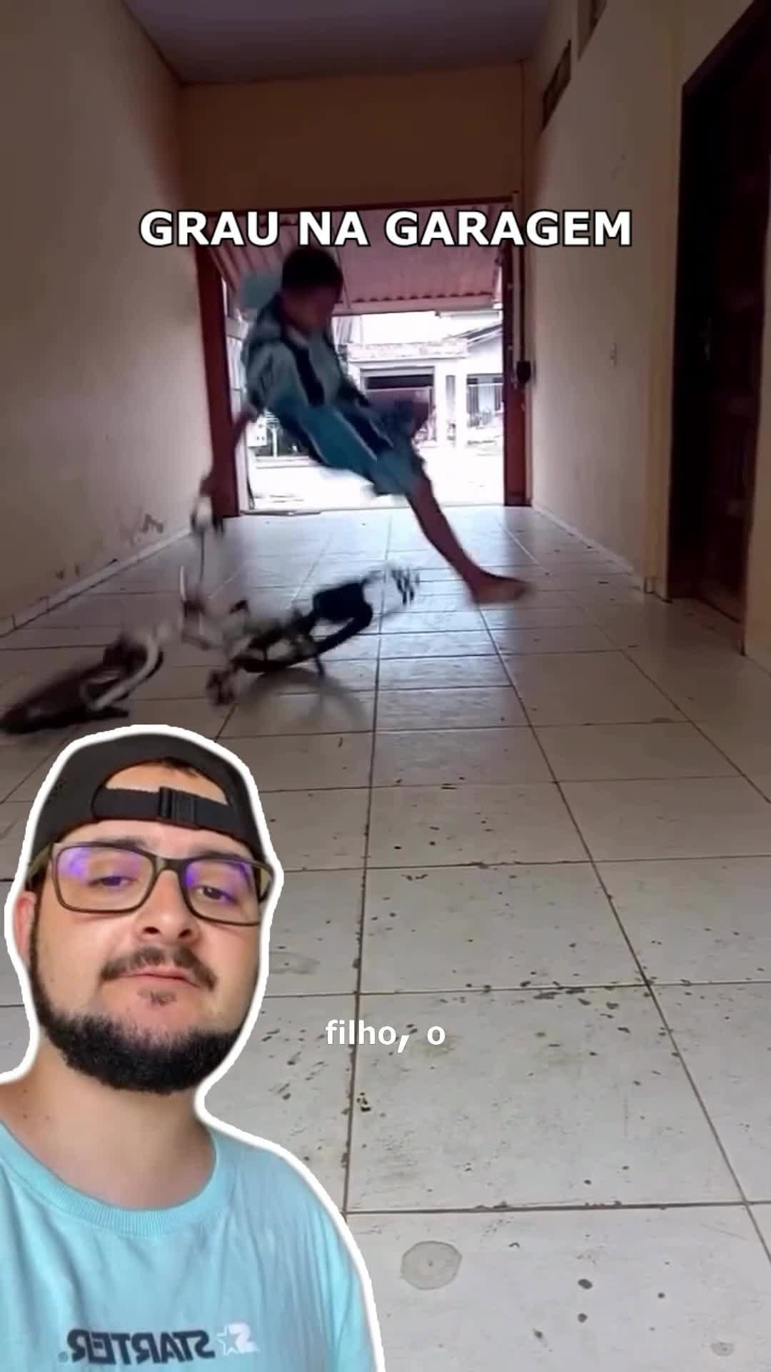 hudsonudg 게시물 이미지: A mãe pediu, ele foi lá e fez! Grau de bike na...