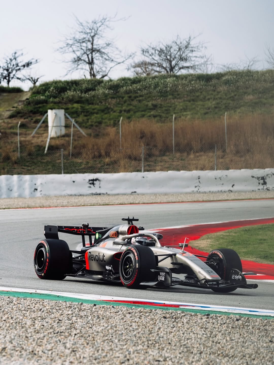 Photo shared by Nico Hulkenberg on January 31, 2026 tagging @f1, and @audif1. May be an image of racing vehicles and race car.