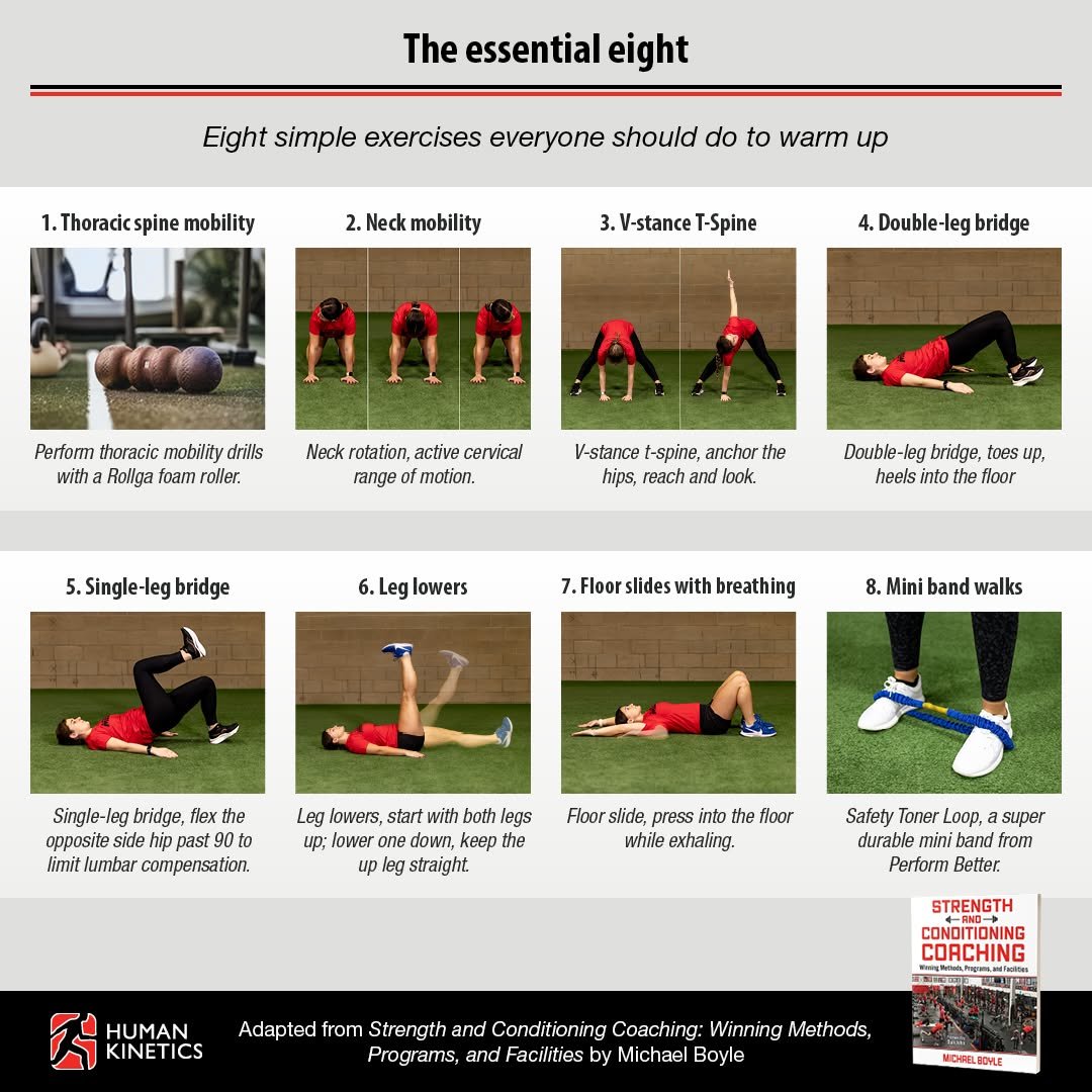 humankinetics 게시물 이미지: Try these eight essential exercises everyone...