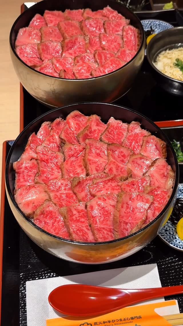 humozii 게시물 이미지: 【飛騨牛たっぷり盛り付けたレア肉ひつまぶし】

今日、紹介するお店は愛知県の名古屋市中区にある...