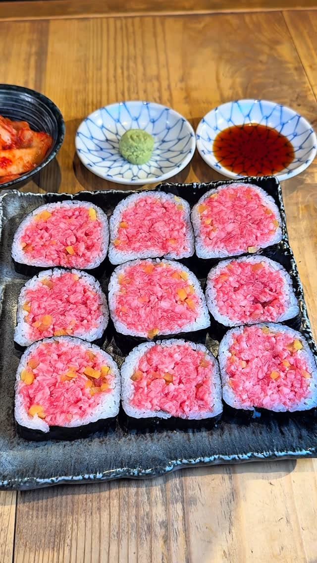 humozii 게시물 이미지: 【美しすぎレア肉好きには最高な和牛トロタク肉巻き】

今日、紹介するお店は愛知県の名古屋市千種...