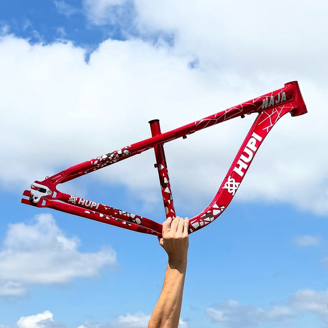 Photo by HUPI Bikes in São Bento do Sul. May be an image of kite and text.