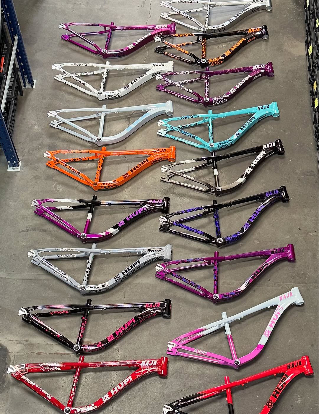 Photo by HUPI Bikes on October 03, 2025. May be an image of rack and text.