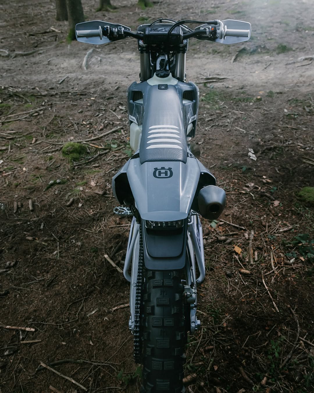 Photo by Husqvarna Motorcycles on January 03, 2026. May be an image of dirt bike, motorcycle, scooter and text.