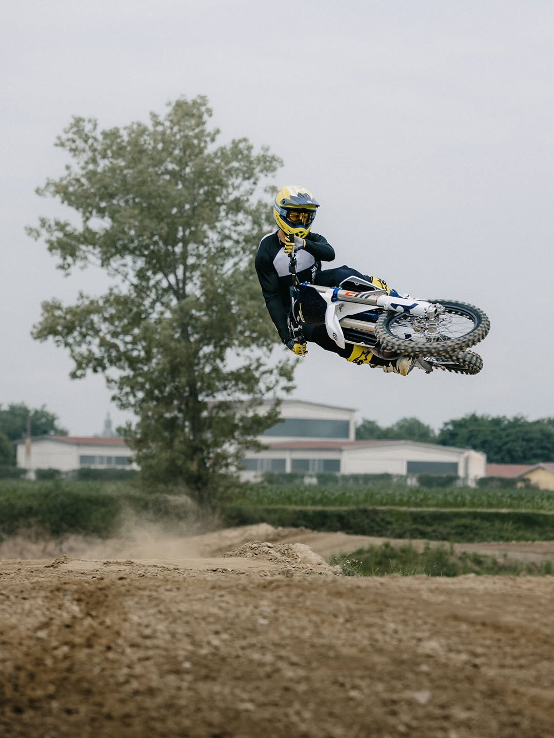 Photo by Husqvarna Motorcycles on April 28, 2026. May be an image of racing vehicles, dirt bike, motorcycle and text.