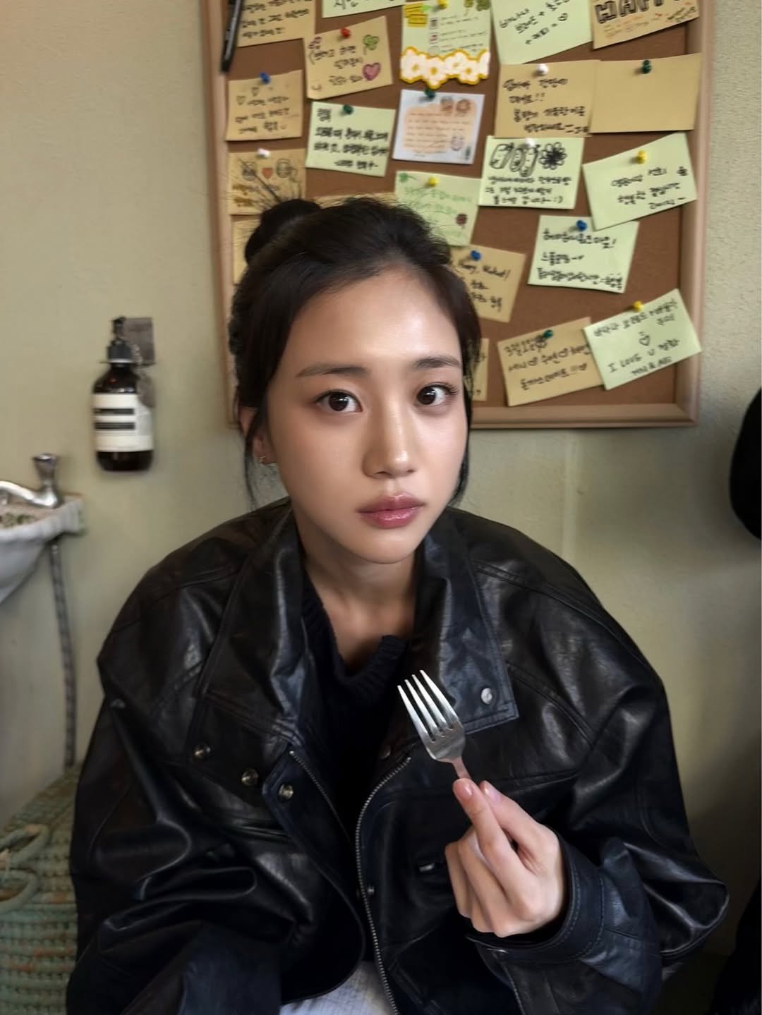 Photo by 홍화연 ••• Hong Hwayeon on March 27, 2026. May be an image of fork and text.