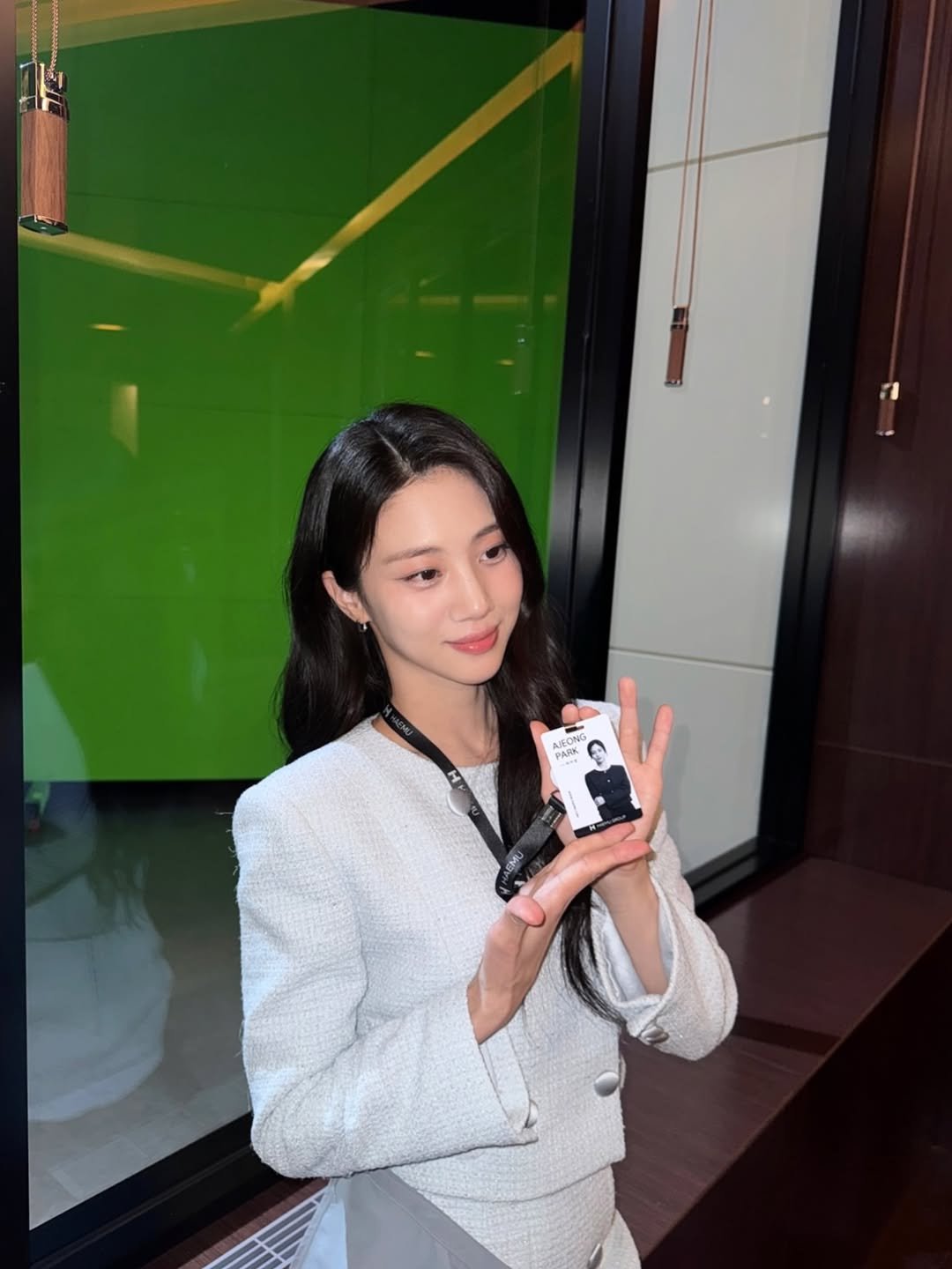 Photo by 홍화연 ••• Hong Hwayeon on April 26, 2026. May be an image of phone, hand cream and text.