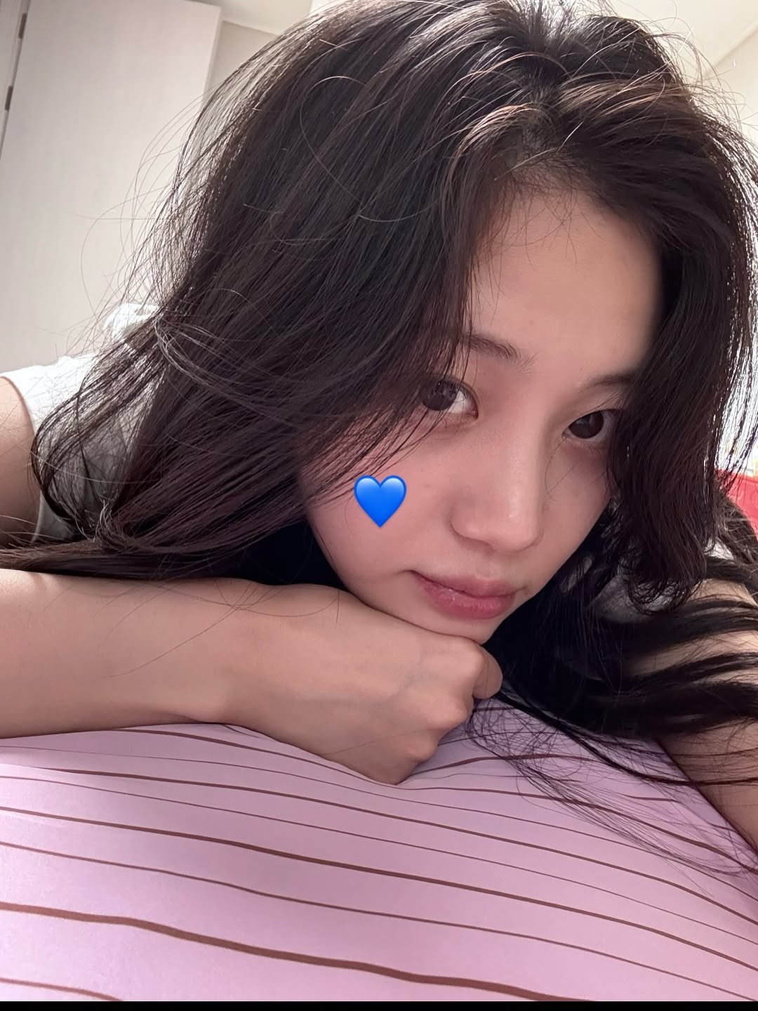 Photo by 홍화연 ••• Hong Hwayeon on November 06, 2025. May be a selfie of one or more people, hair and text.