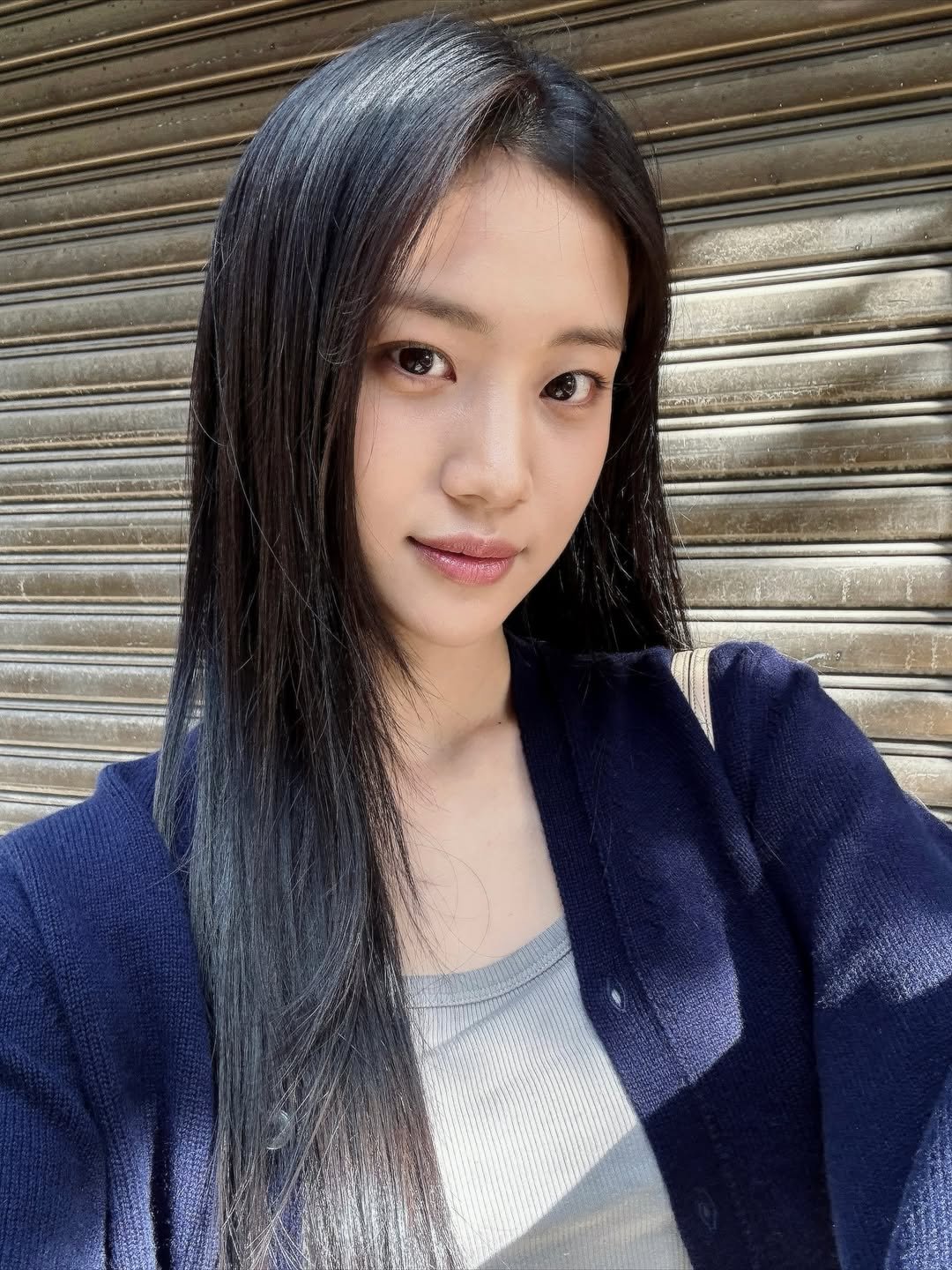 Photo shared by 홍화연 ••• Hong Hwayeon on October 24, 2025 tagging @mused_official. May be an image of one or more people, braids, top and text.