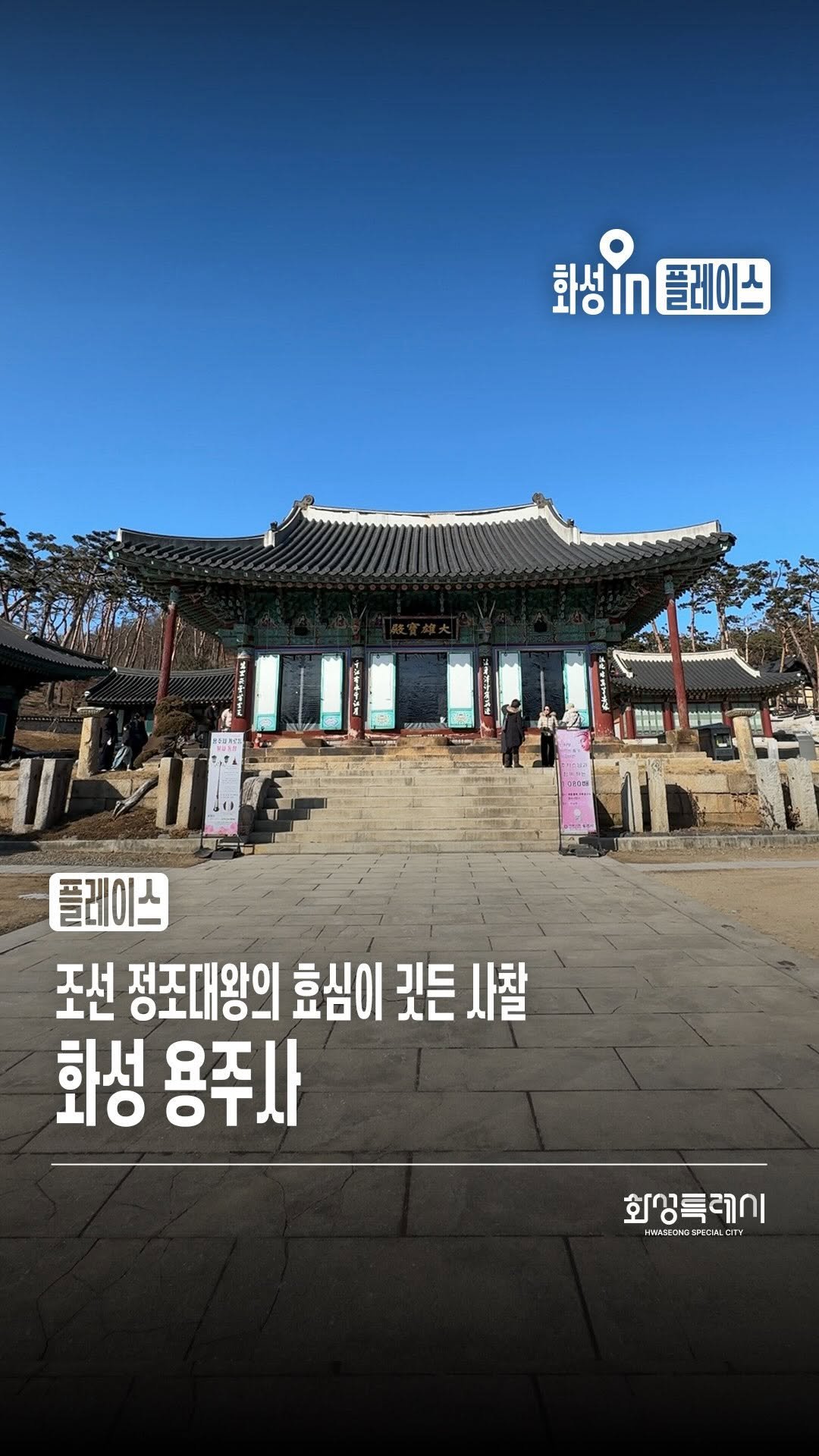 hwaseong_city 게시물 이미지: 조선 정조대왕의 효심이 깃든 사찰,
화성 용주사 다녀왔습니다 🌿

수원·화성 시내와...
