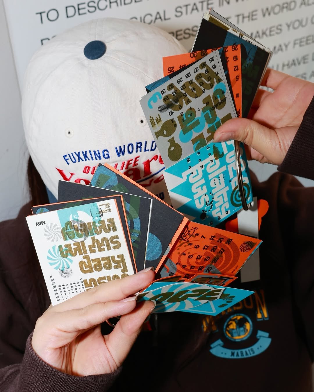 Photo shared by 하우풀리소클럽 HWFRISOCLUB on February 09, 2026 tagging @_jaiwon. May be an image of hat, card and text that says 'To DESCHIDE ICAL STATE 1I THE WORD AL ESS AKES MAY FEE YOU HAVE SA a 310 FUXKING LIFE WORLD οι MAM AA សម VGIIENS EMS ንስ ฝ่รรม์ ROEESPESES MeIA 1色 Cm'.