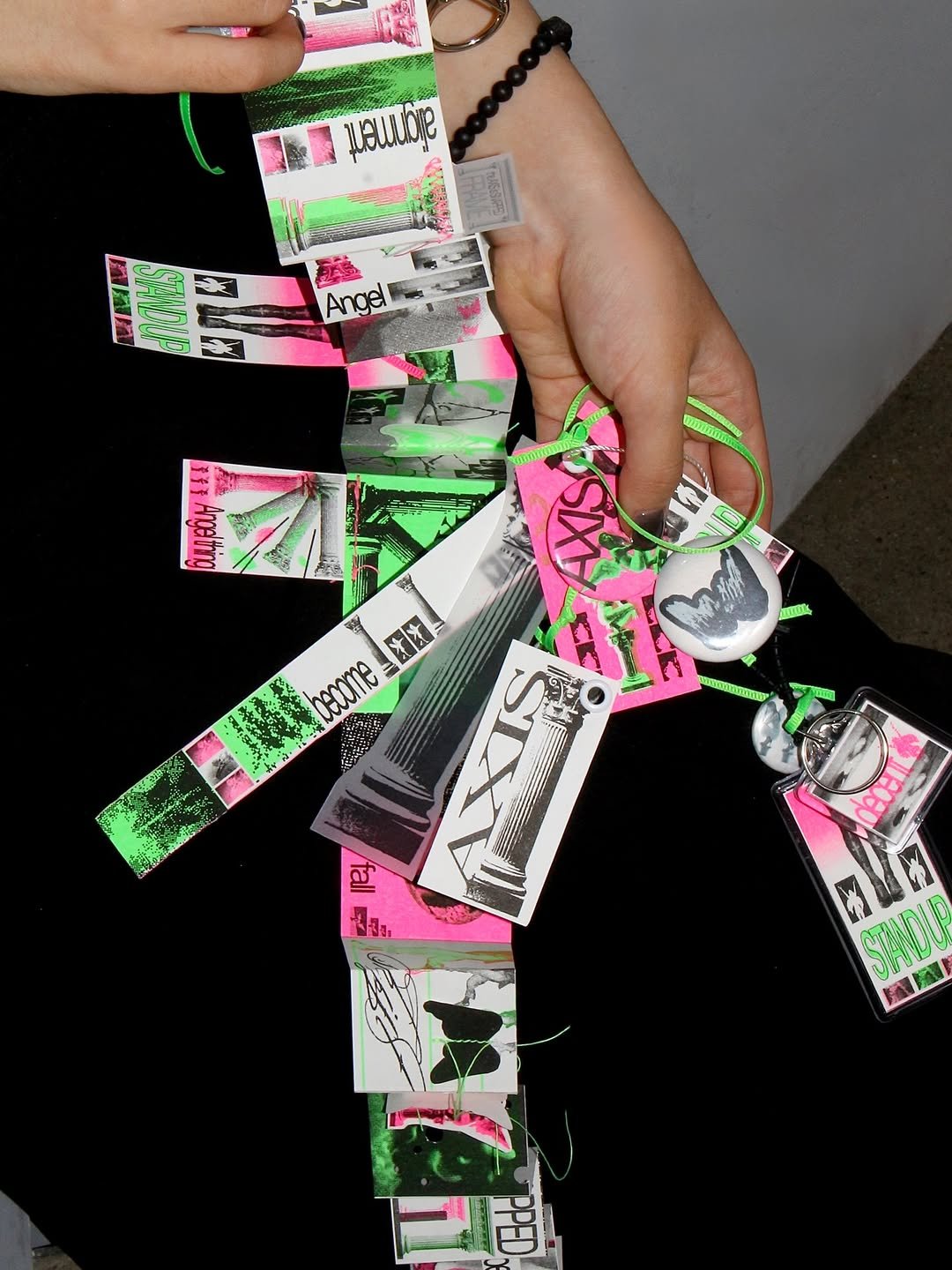 Photo shared by 하우풀리소클럽 HWFRISOCLUB on December 10, 2025 tagging @roomforyeon. May be an image of money, bandage, wristband and text.