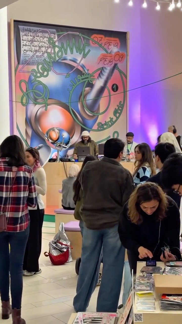 hwf.risoclub 게시물 이미지: @tasmeem_doha, 1 Day 📢🇶🇦📹 Transmit Print Fair,...