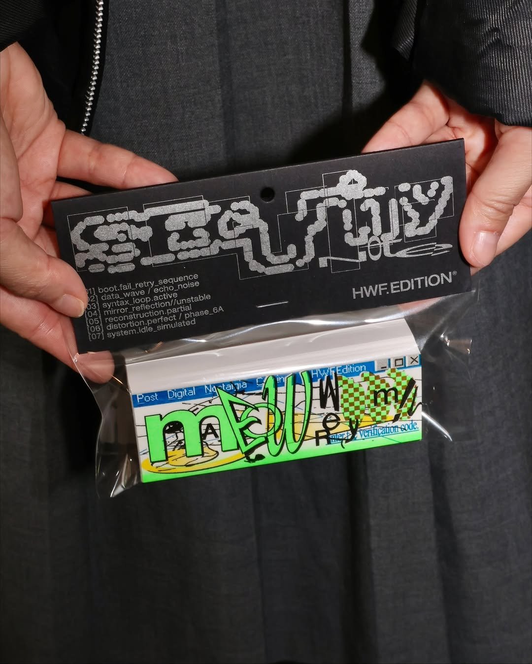 Photo shared by 하우풀리소클럽 HWFRISOCLUB on November 07, 2025 tagging @hwf.edition. May be an image of matchbook and text.