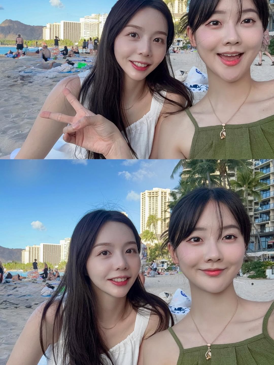 hxezx 게시물 이미지: 언제와도 좋은 하와이에 정야-히라니🌸🤍💚
