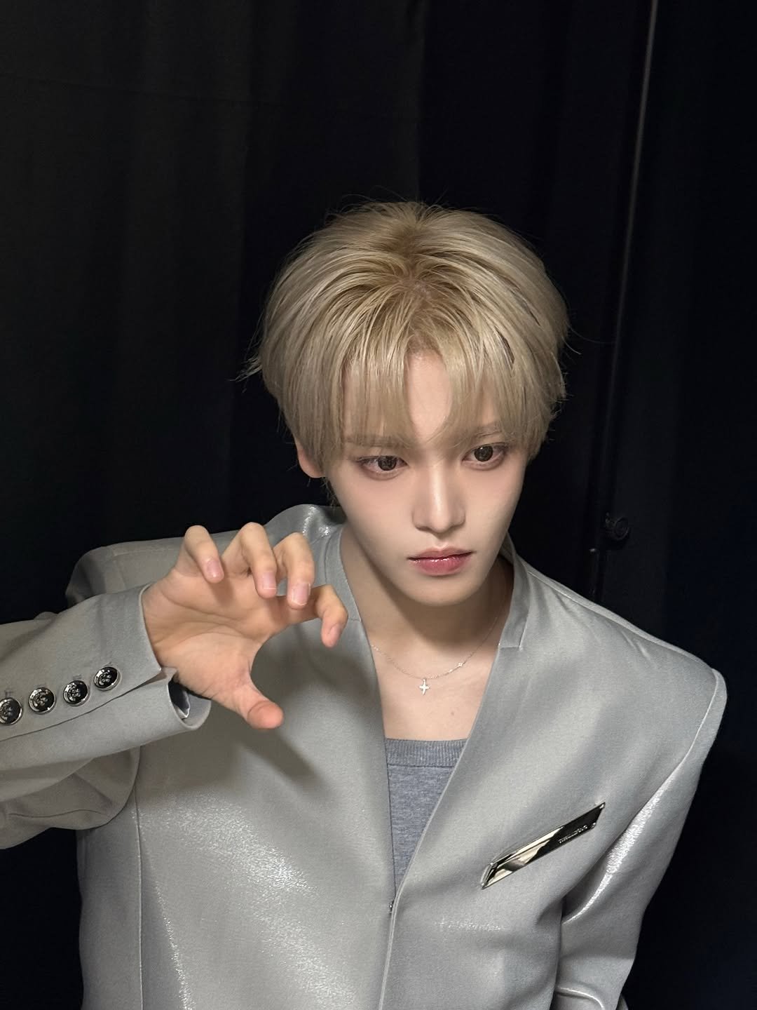 Photo by 장한음 HANEUM on December 12, 2025. May be an image of bolo tie and text.