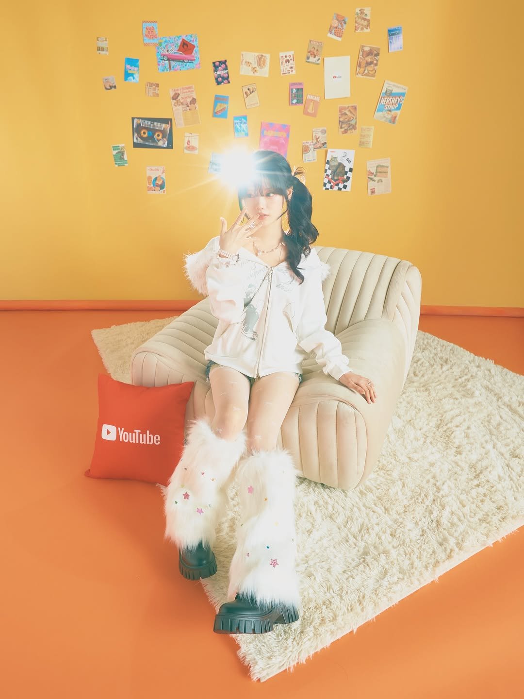 Photo shared by 유튜브 크리에이터스 코리아 on December 20, 2025 tagging @hy__ssi. May be an image of one or more people, makeup and text.