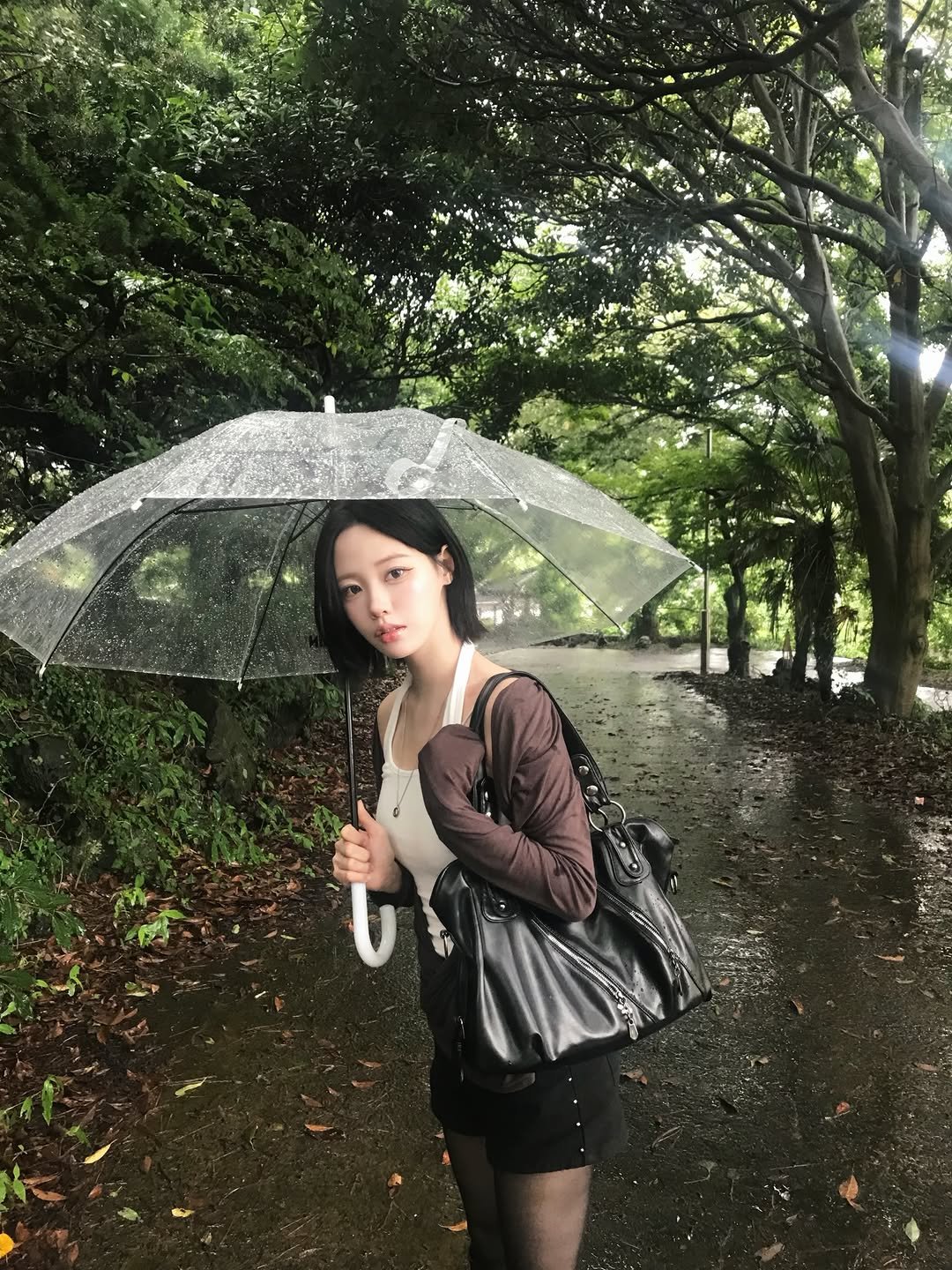 hy__ssi 게시물 이미지: 비오는 제주🍊💦